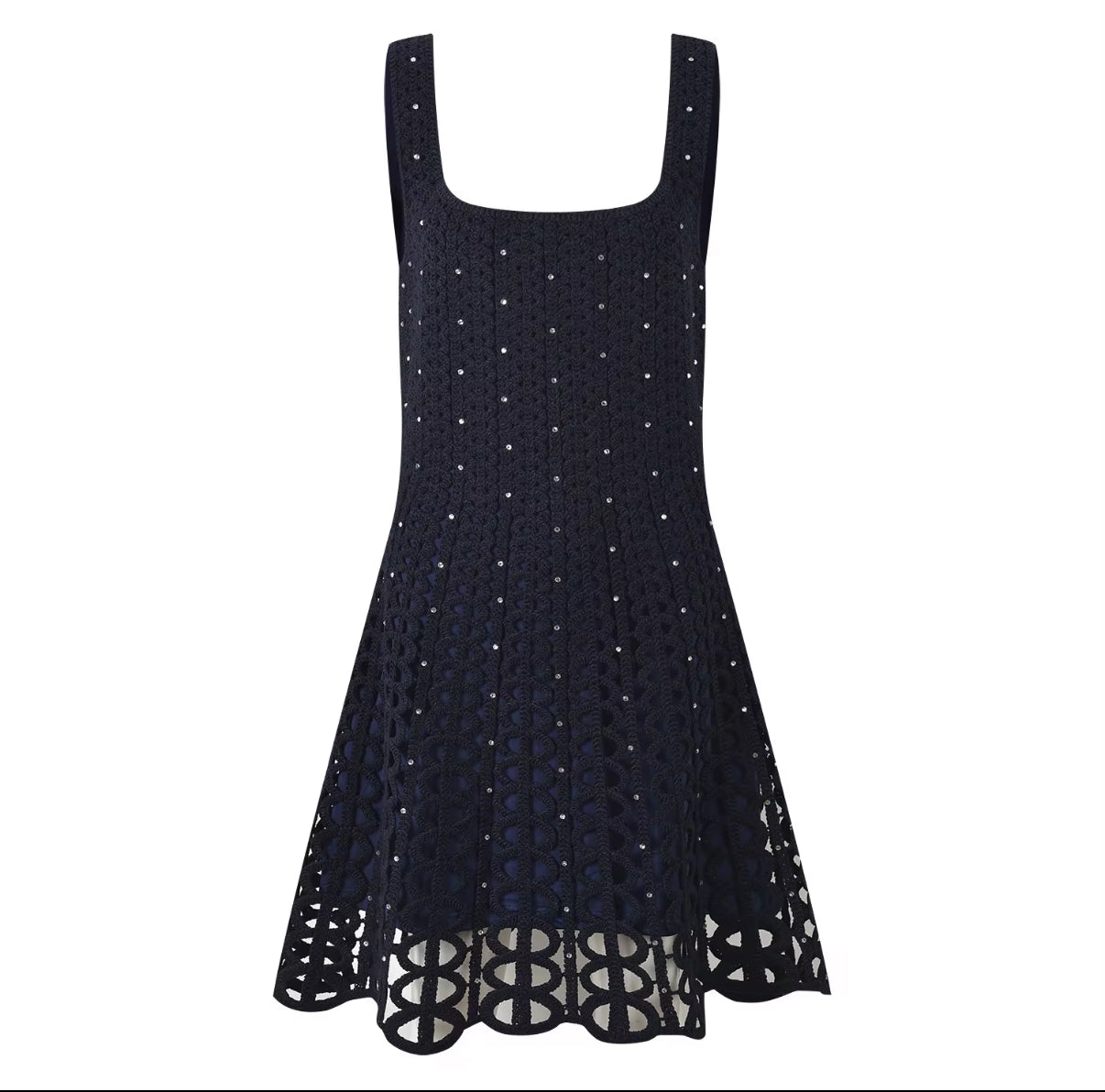 Midnight pearl elegance dress