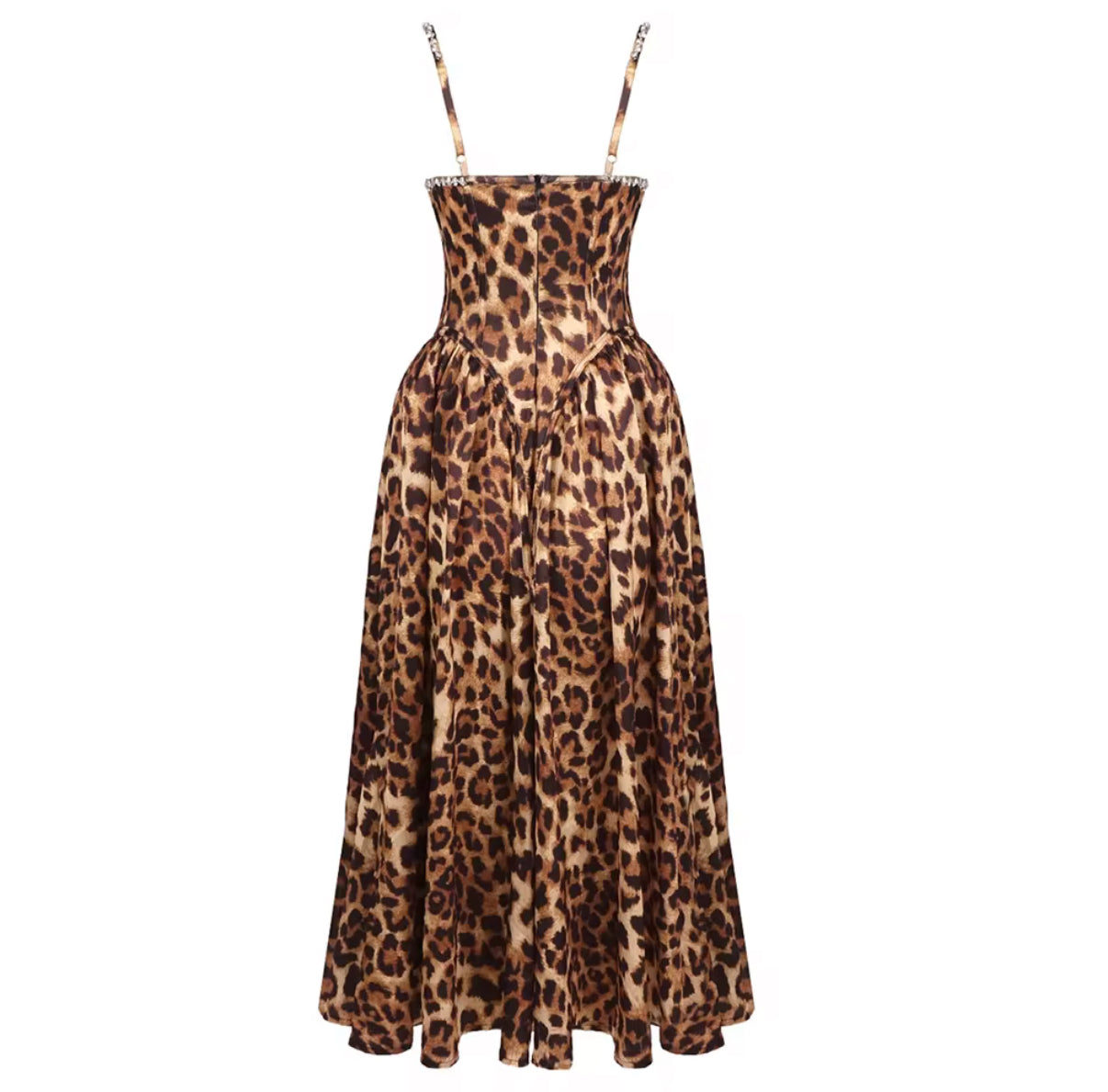 Leopard Luxe Evening Dress