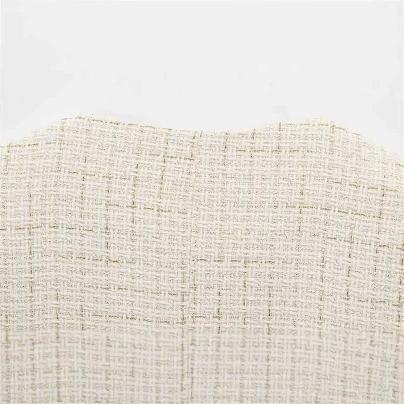 Classic Chic Tweed Jacket with Adjustable Belt