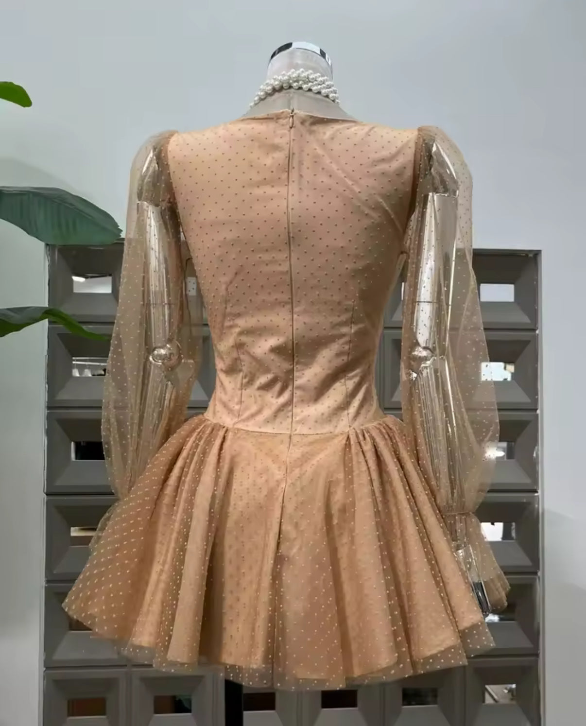 Champagne Bloom Dress