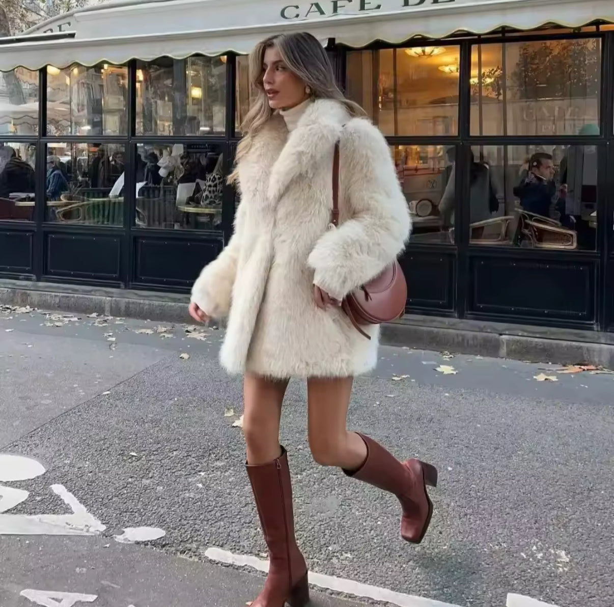 Winter Luxe Faux Fur Coat