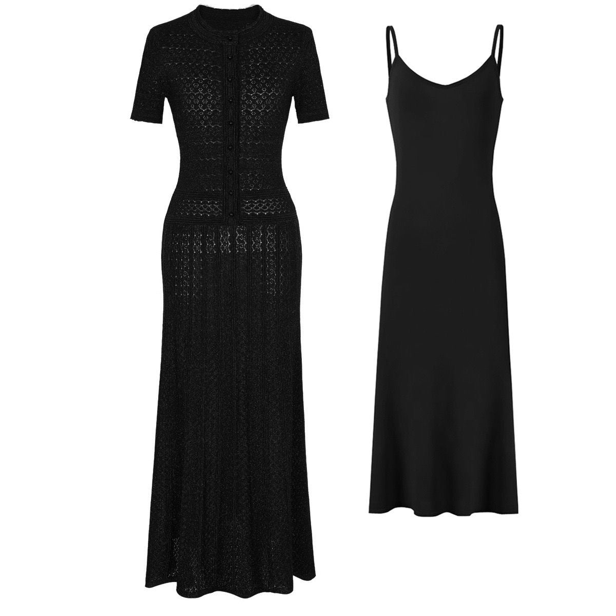 Maison Crochet Maxi Dress