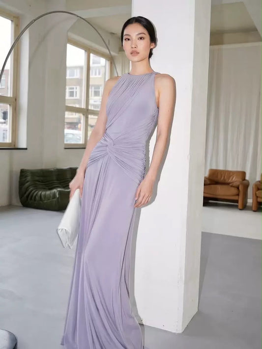 Lilac Twist Maxi Dress