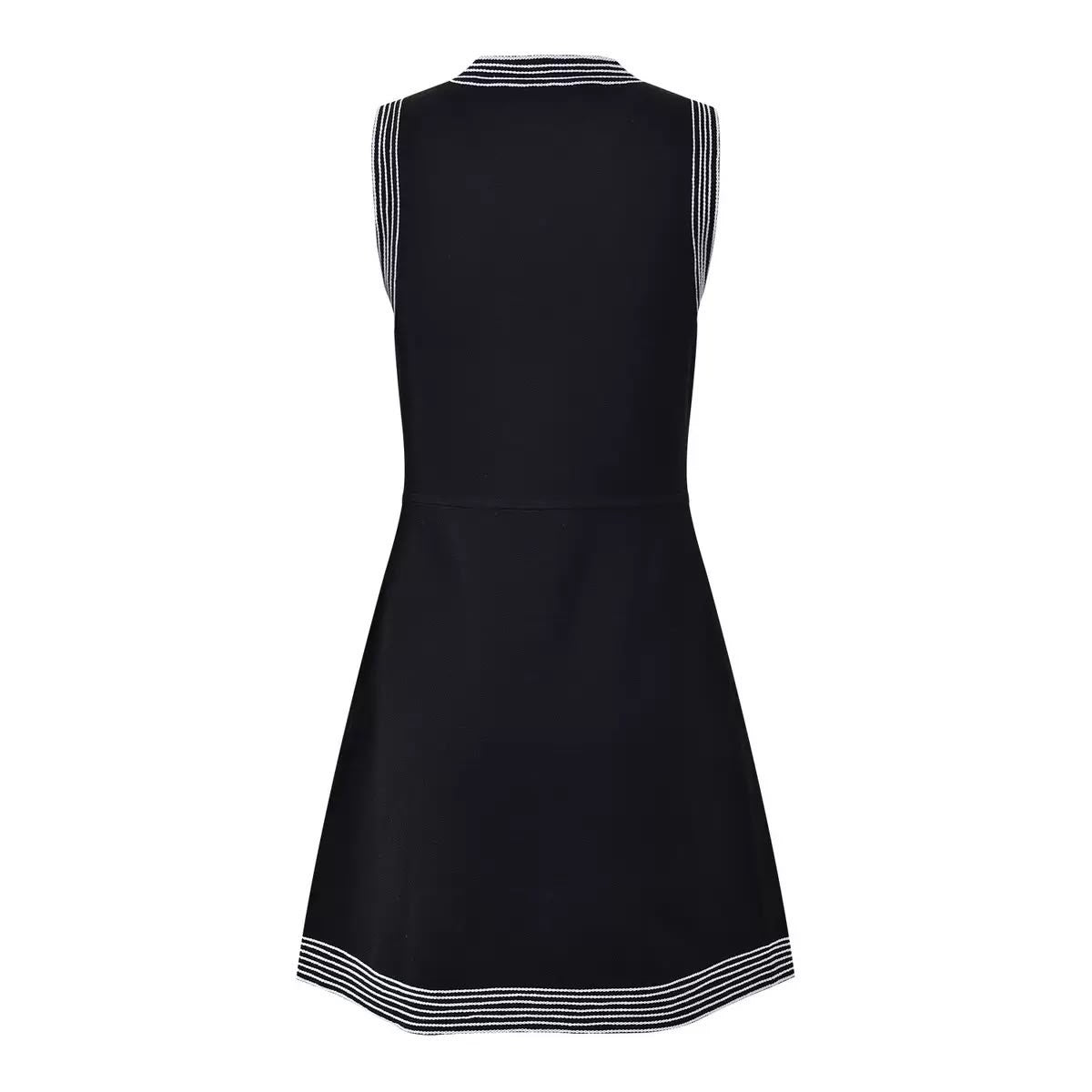 Monaco Button Mini Dress