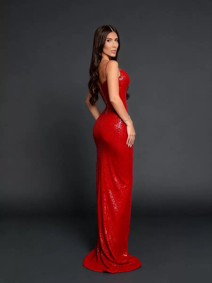 Scarlet Siren Sequin Dress