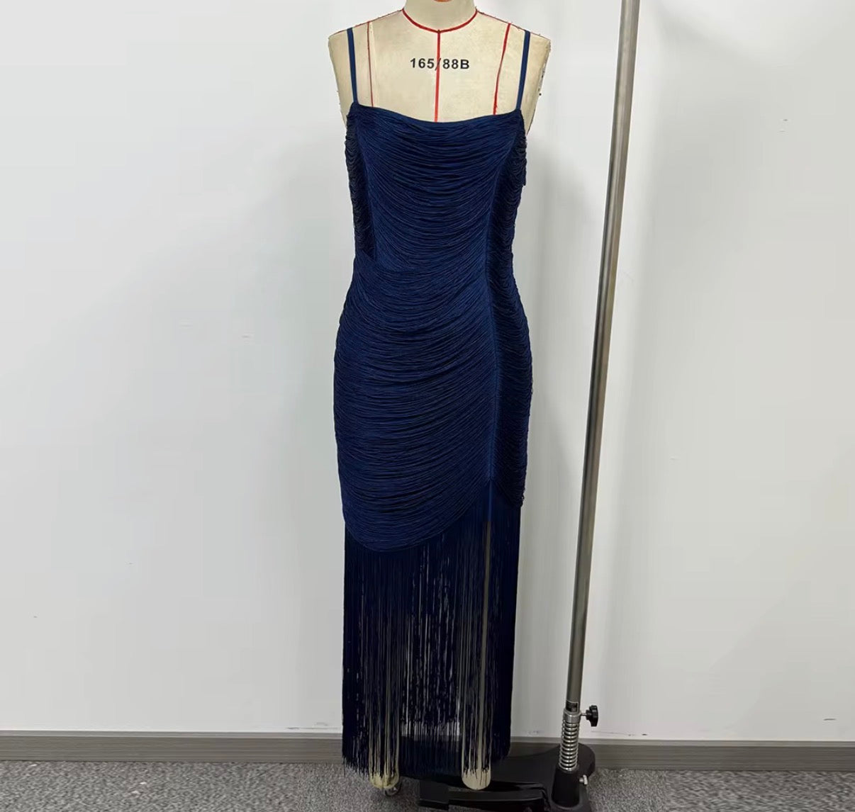 Midnight Fringe Dress
