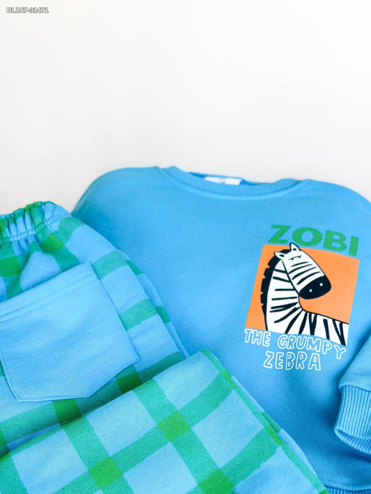 Zebra Pop Check Set