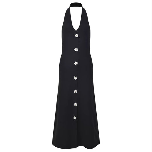 The Fleur Halter Maxi Dress