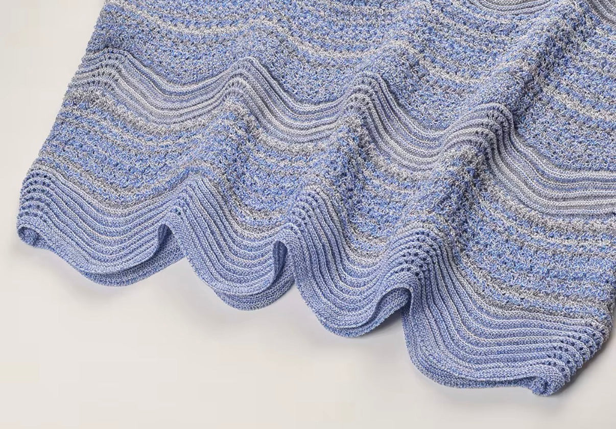 Ocean Ripple Knit Top