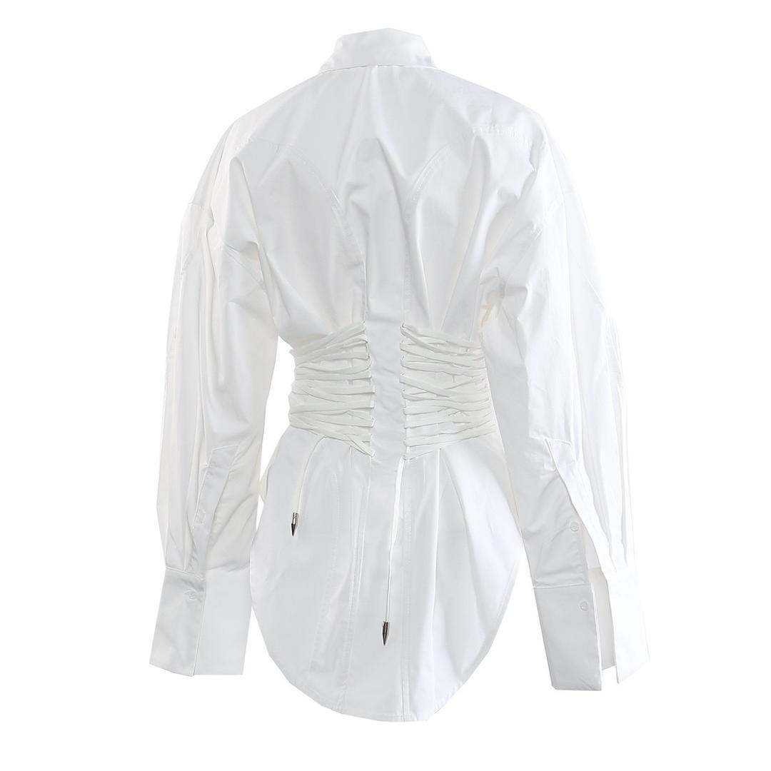 Corset Cinched Shirt