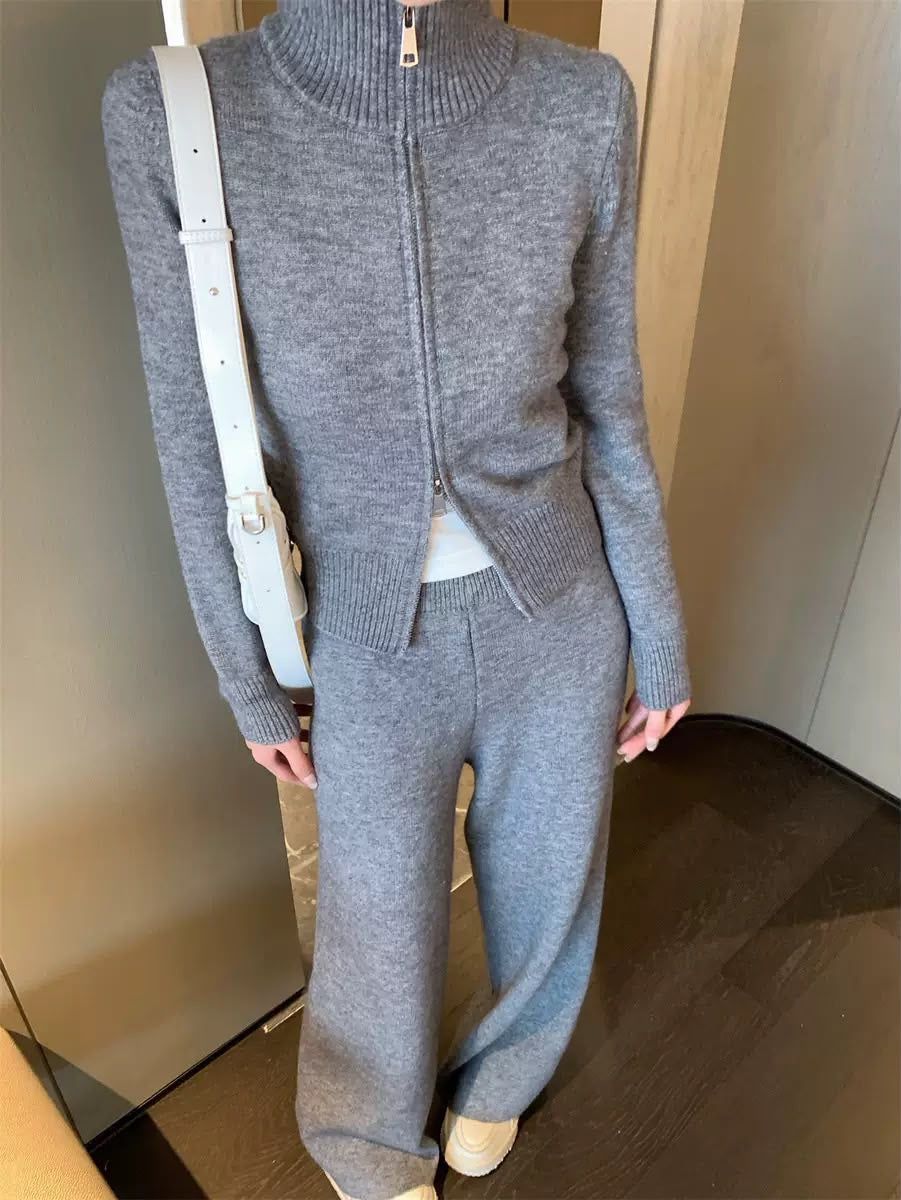 Milano Zip Knit Set