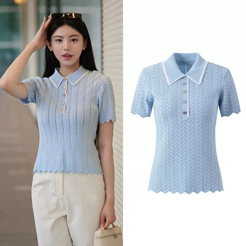 Azure Breeze Polo