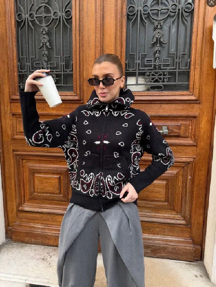 Bandana Muse Knit Jacket