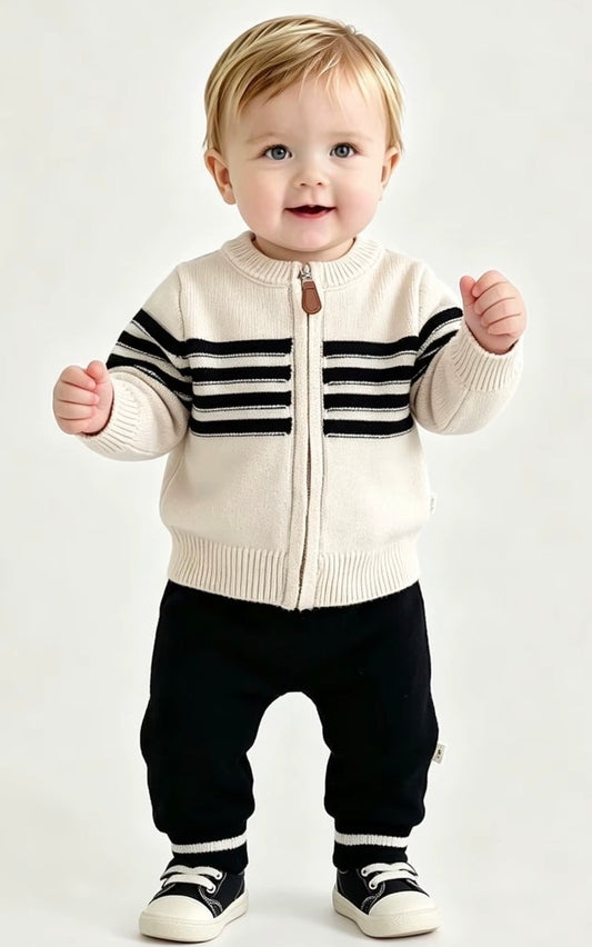Classic Stripe Knit Set