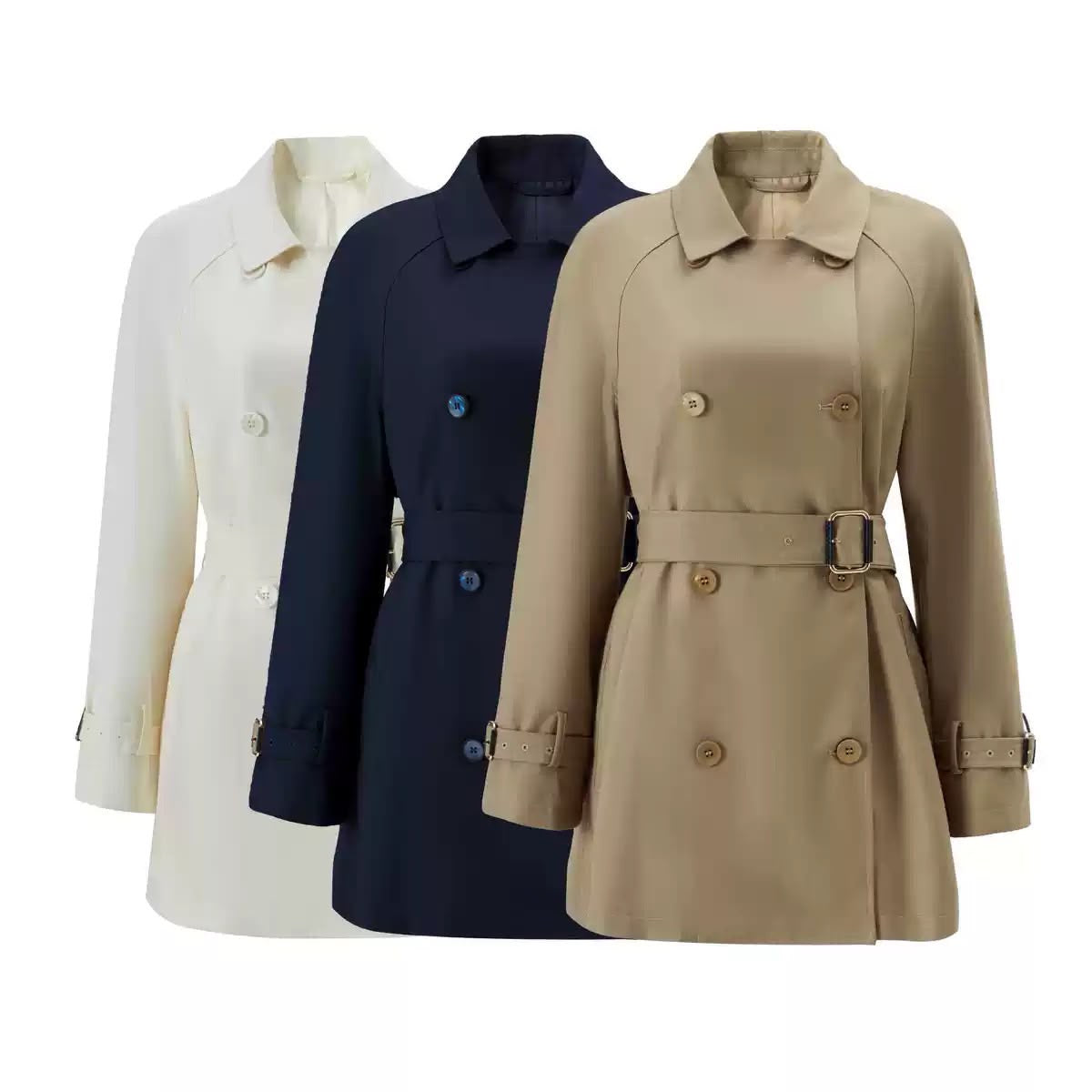 Parisian Belted Trench Coat
