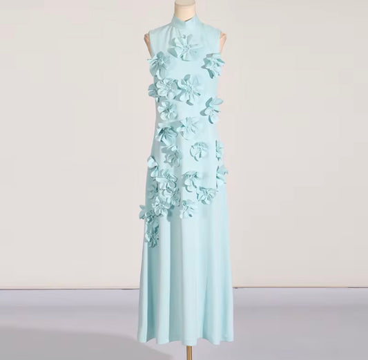 Petal Bloom Maxi Dress