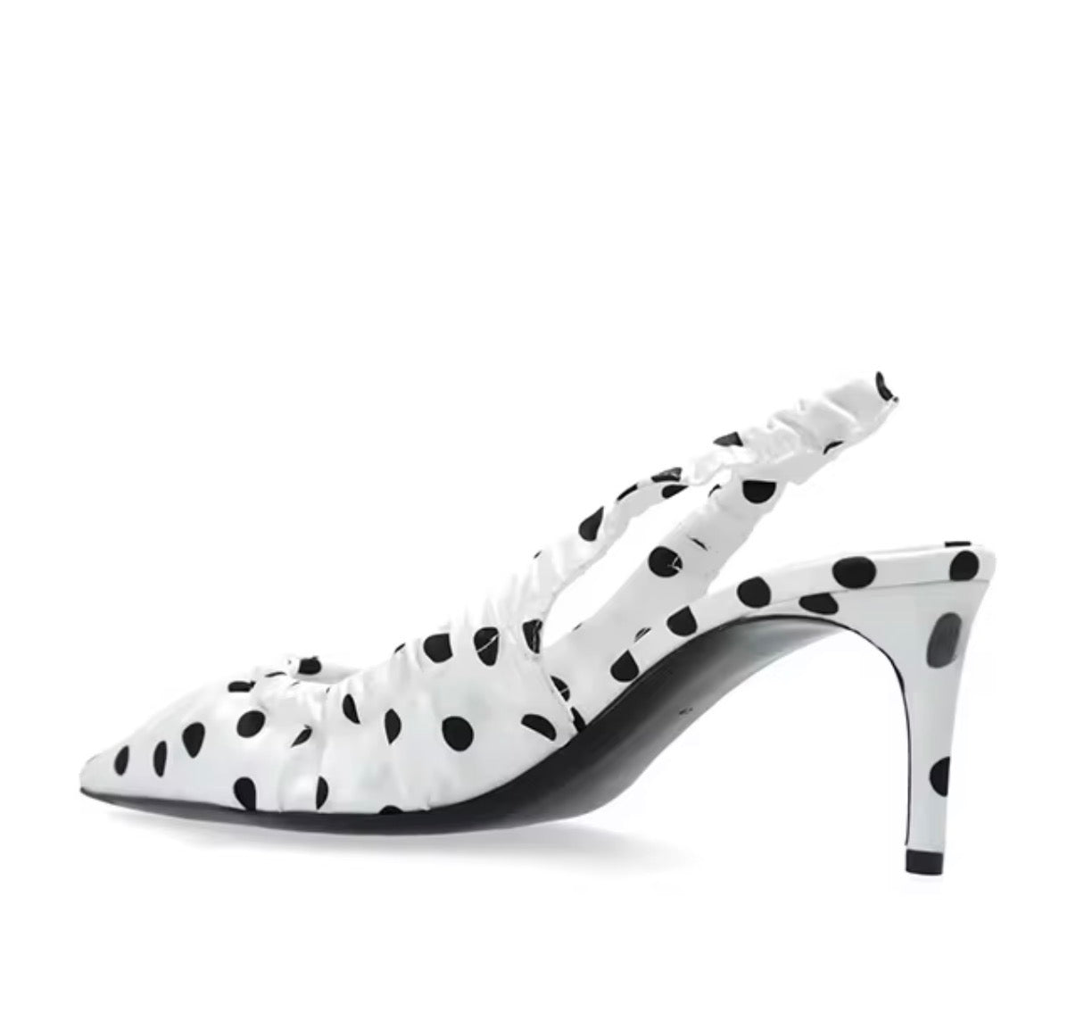 Polka Muse Slingback Heels