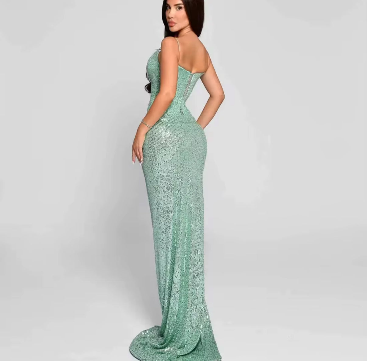 Luxe allure shimmer dress