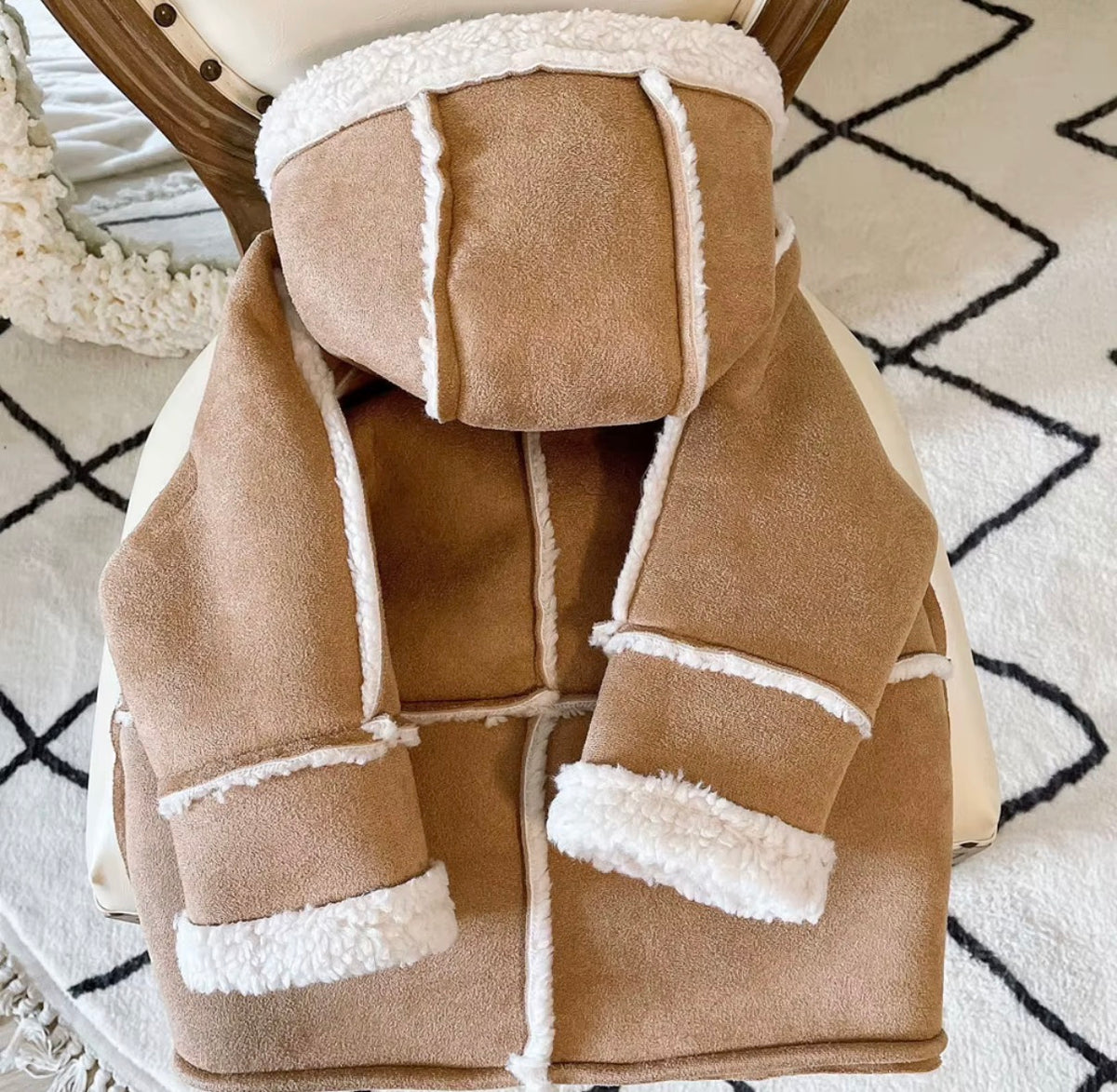 Caramel Teddy Coat