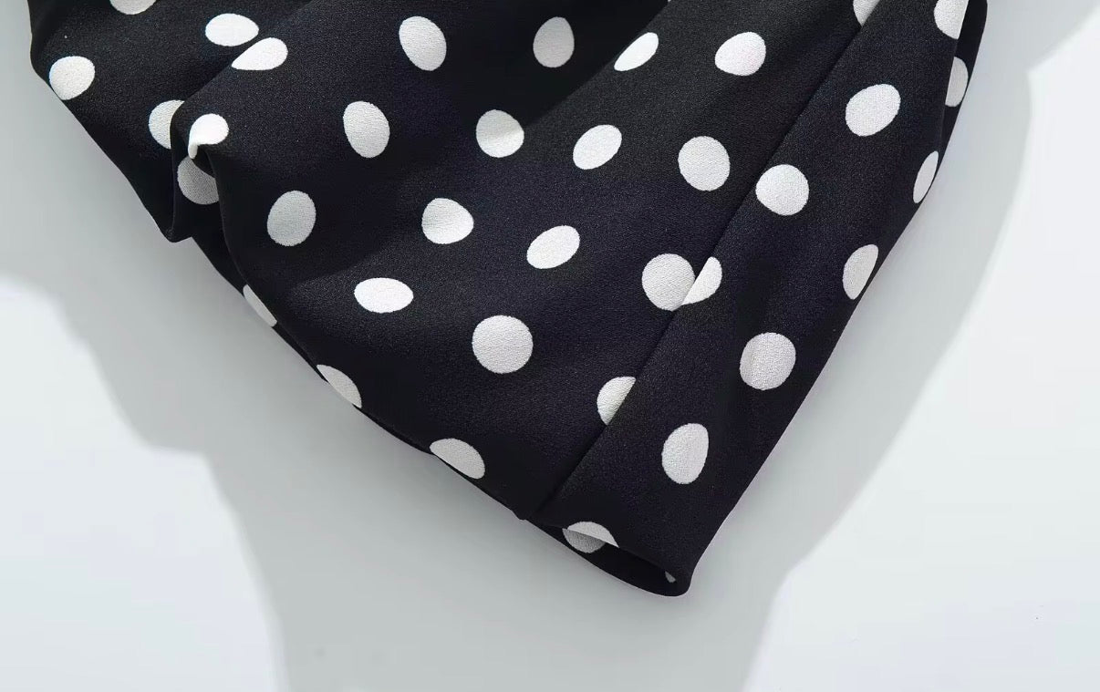 Polka Charm Skort Set