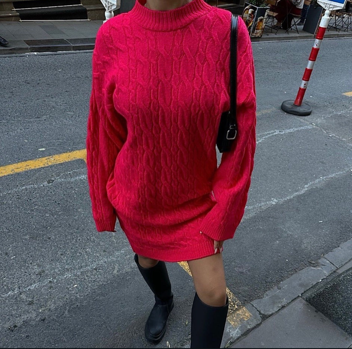 Ruby Cozy Knit Dress