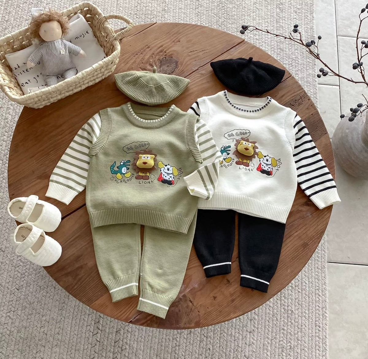 Little Safari Knit Set