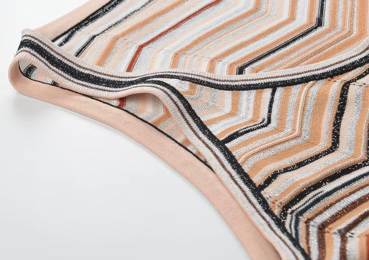 Zigzag Knit Co-Ord Set