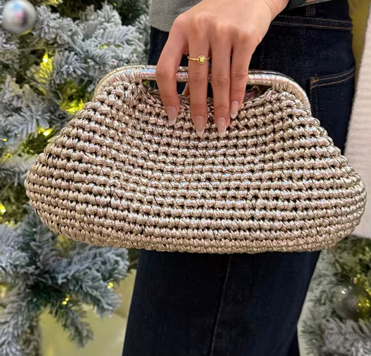 Luna Crochet Mini Bag