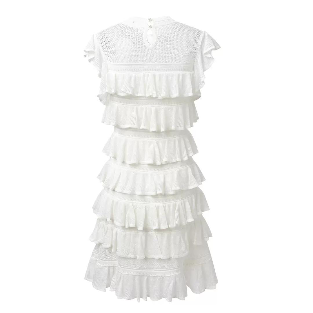 Layered Ruffle Elegance Dress