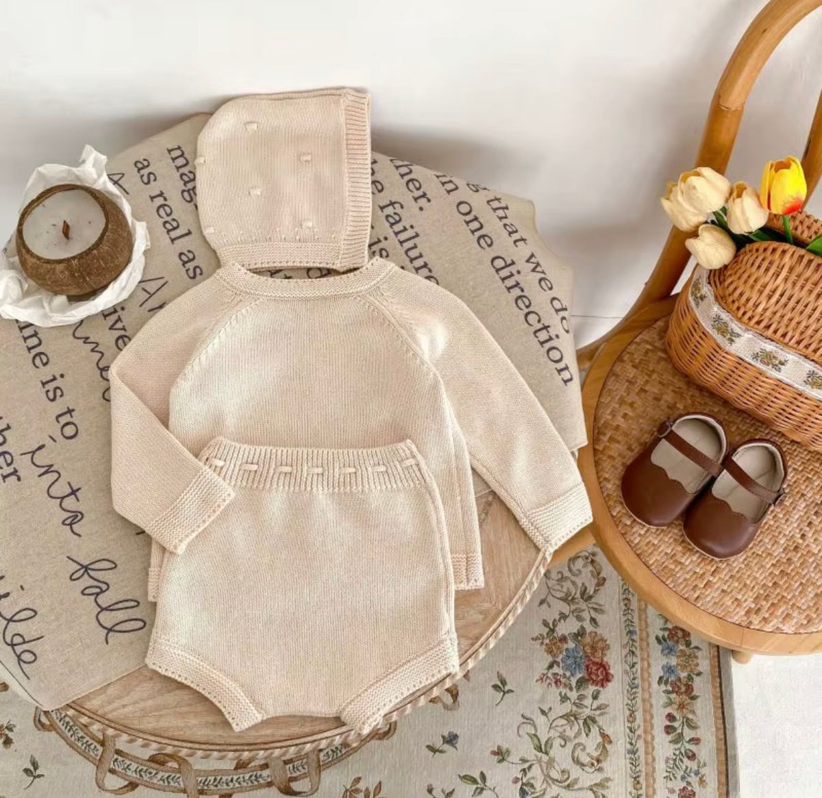 Little Cloud Knit Set