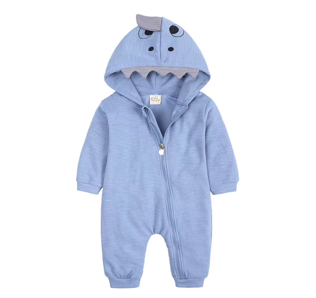 Little Dino Hooded Jumpsuit