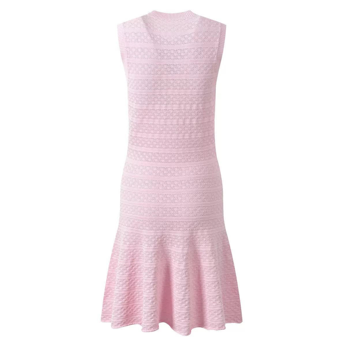 Camellia Crystal Knit Dress