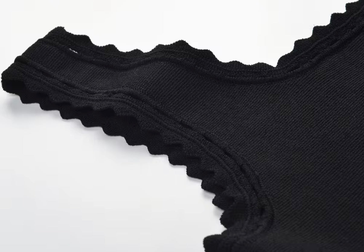 Midnight Flare Knit Set