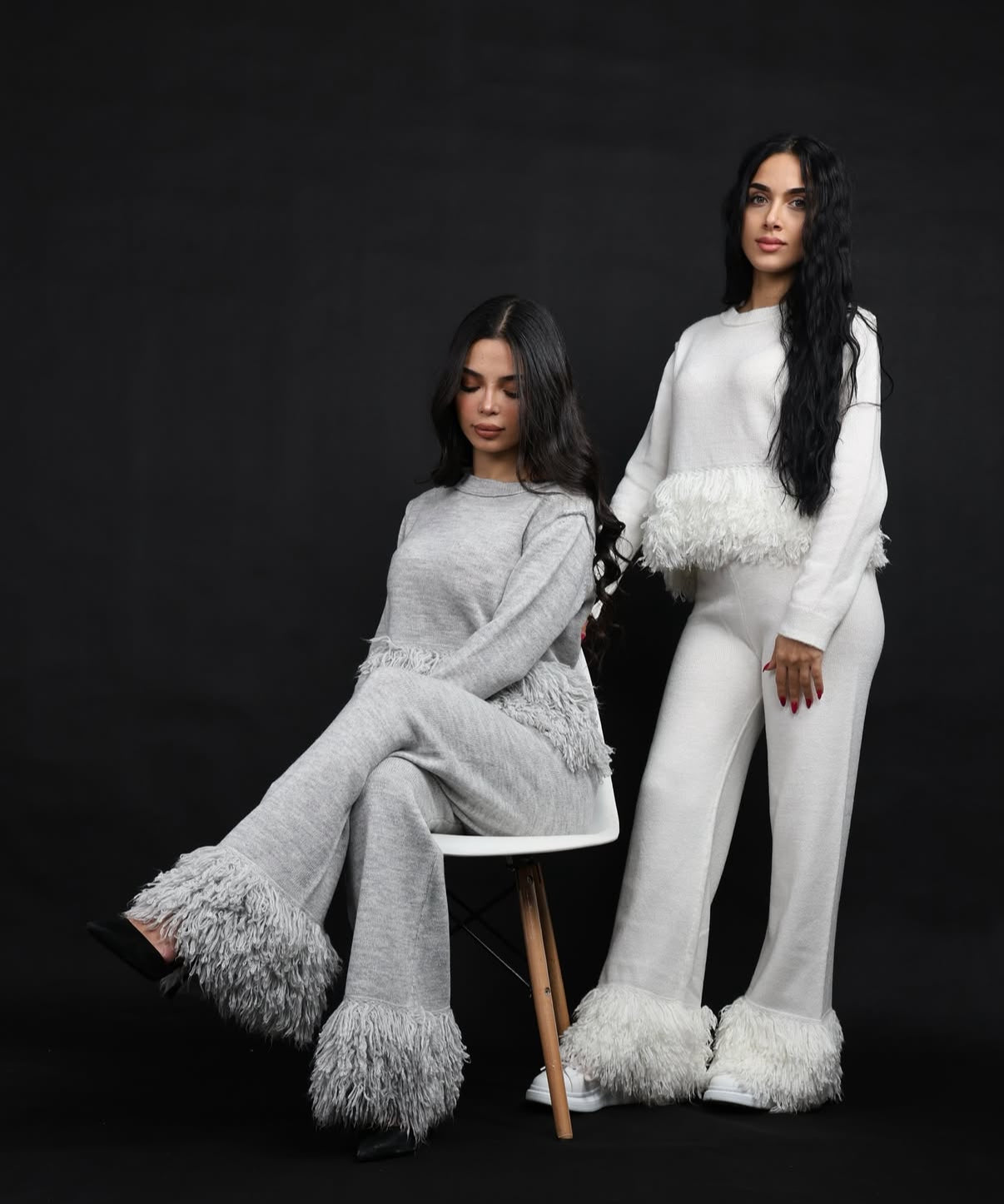 Cozy Glam Fringe Set