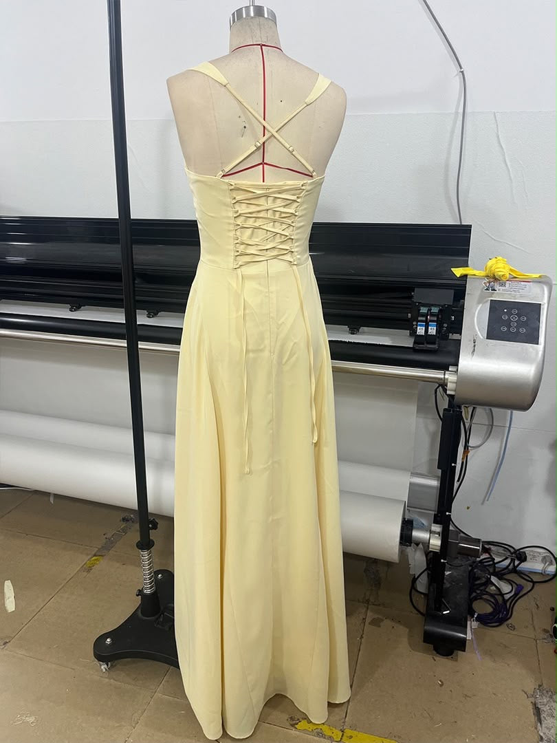Soleil Corset Maxi Dress
