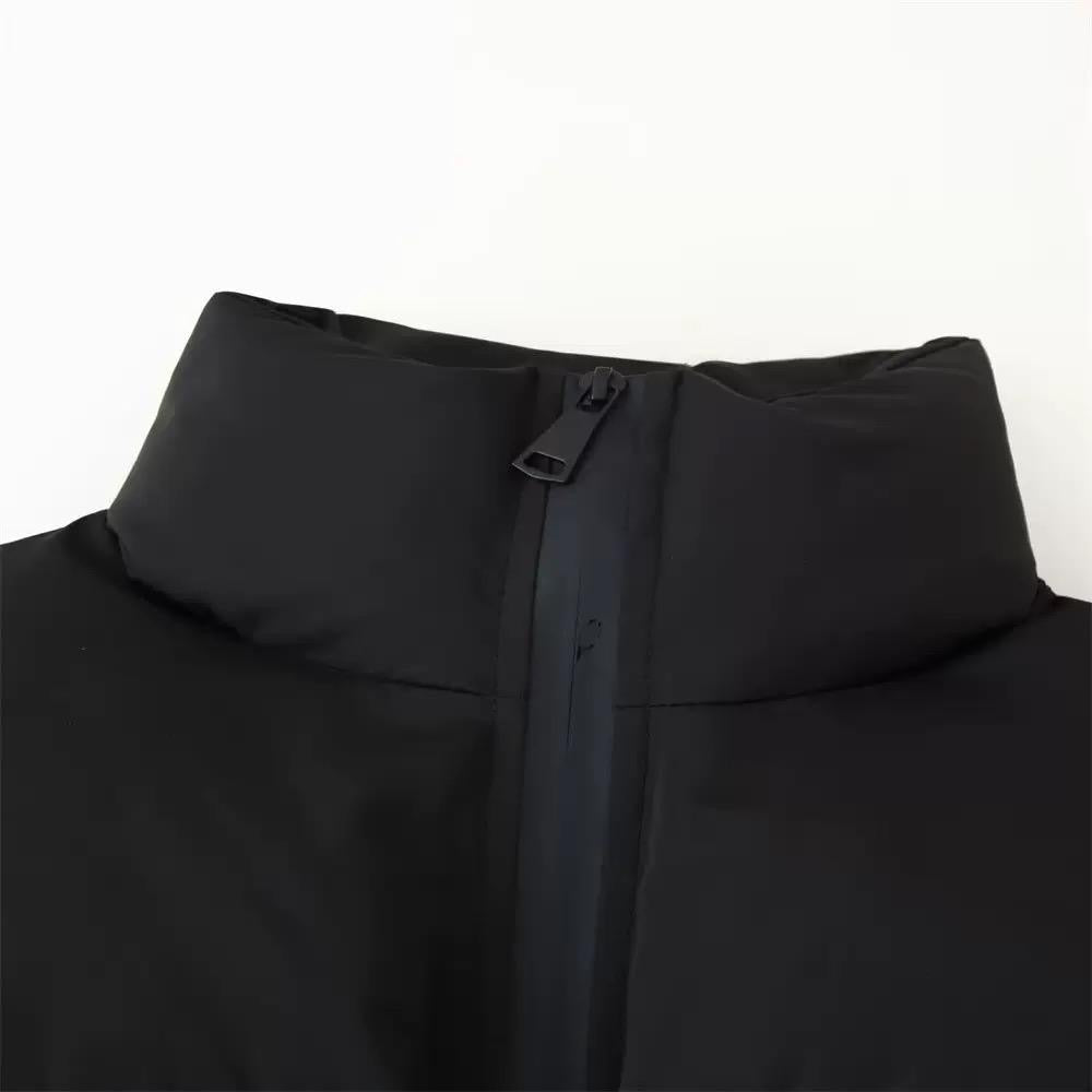 Arctic Curve High-Neck Puffer