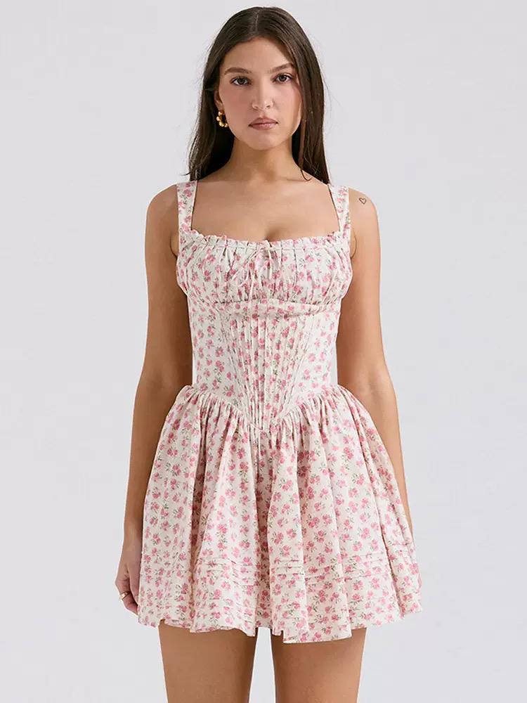 The Fairytale Muse Corset Mini Dress