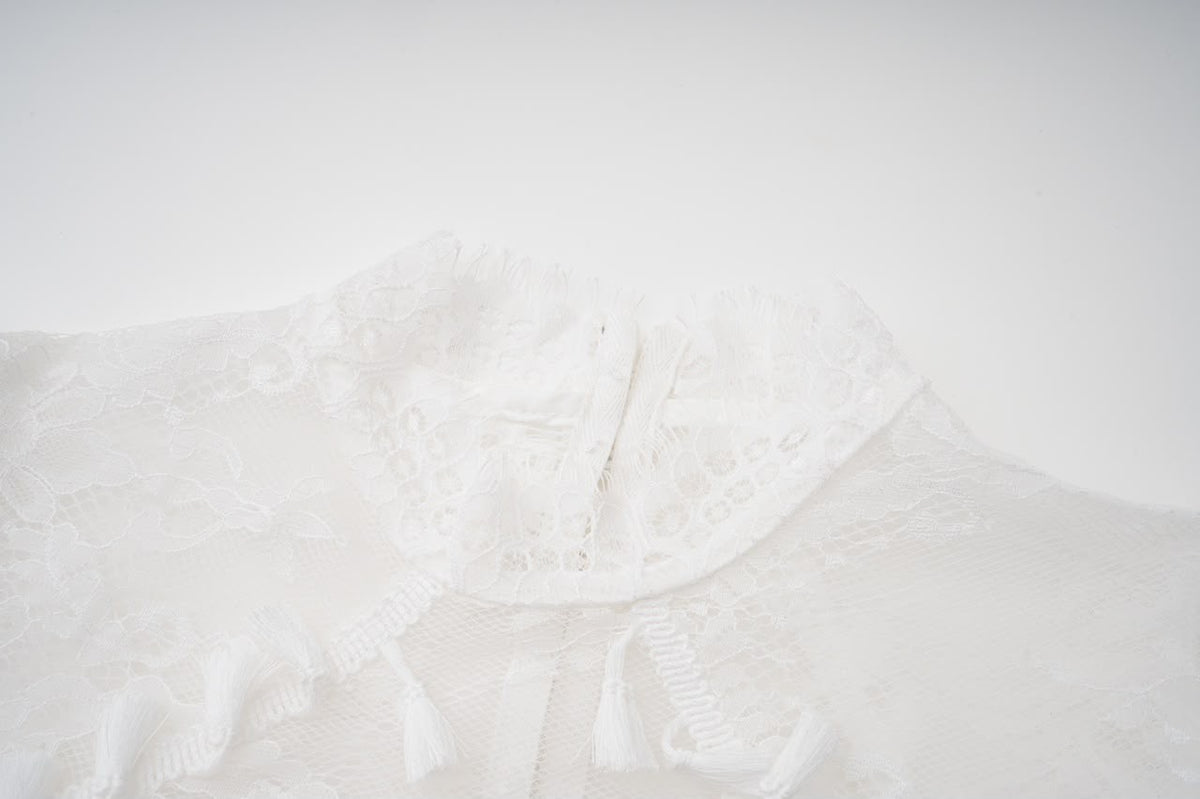 Ethereal Lace Corset Maxi Dress