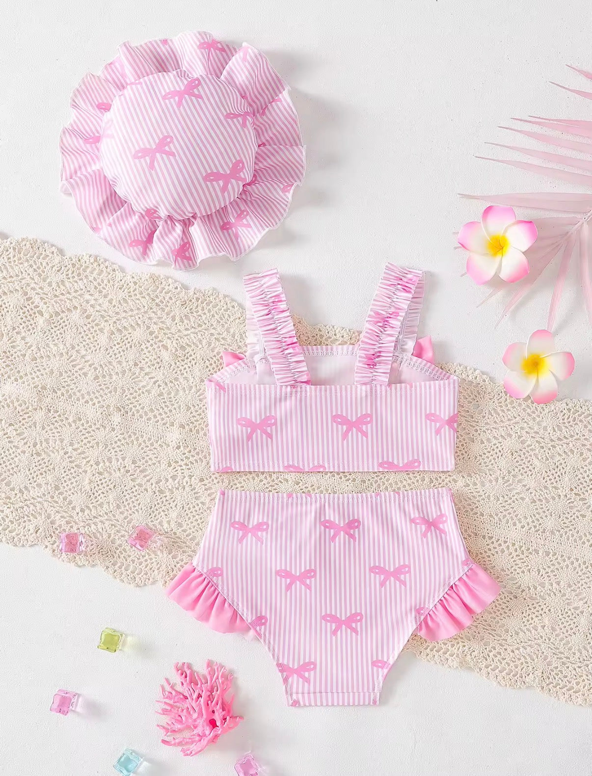Pink Ribbon Swim Set
