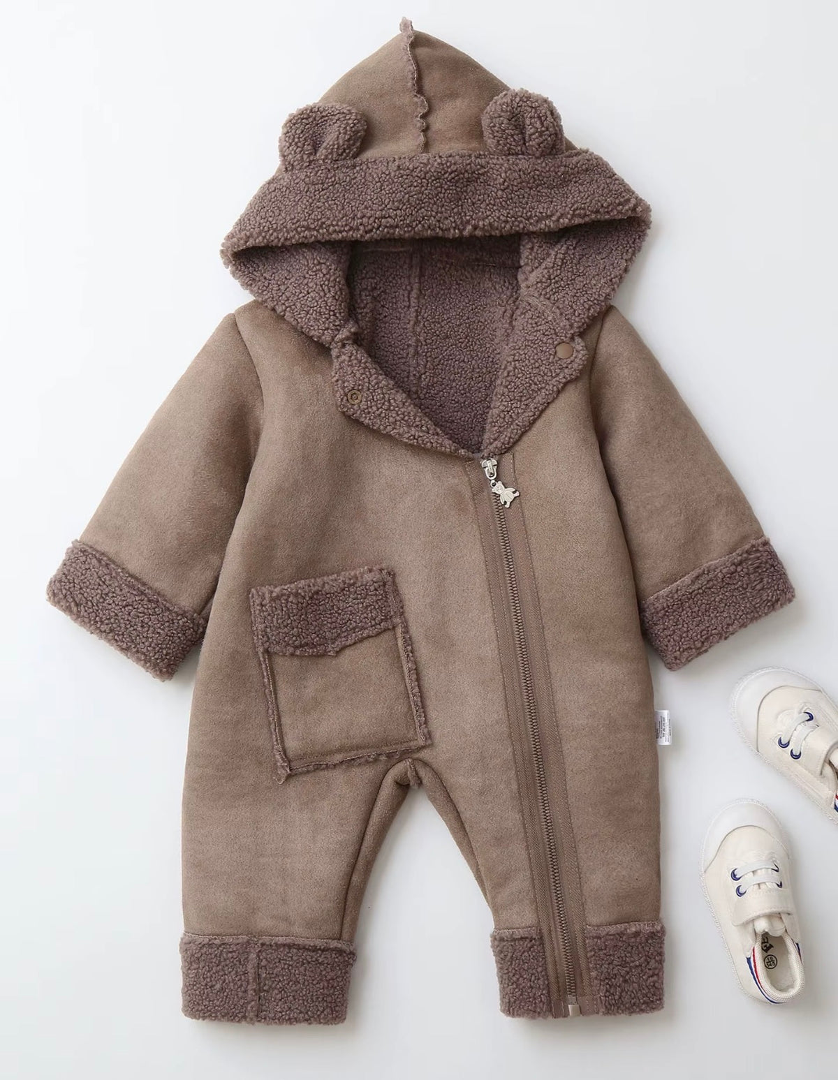 Teddy Bear Snuggle Jumpsuit