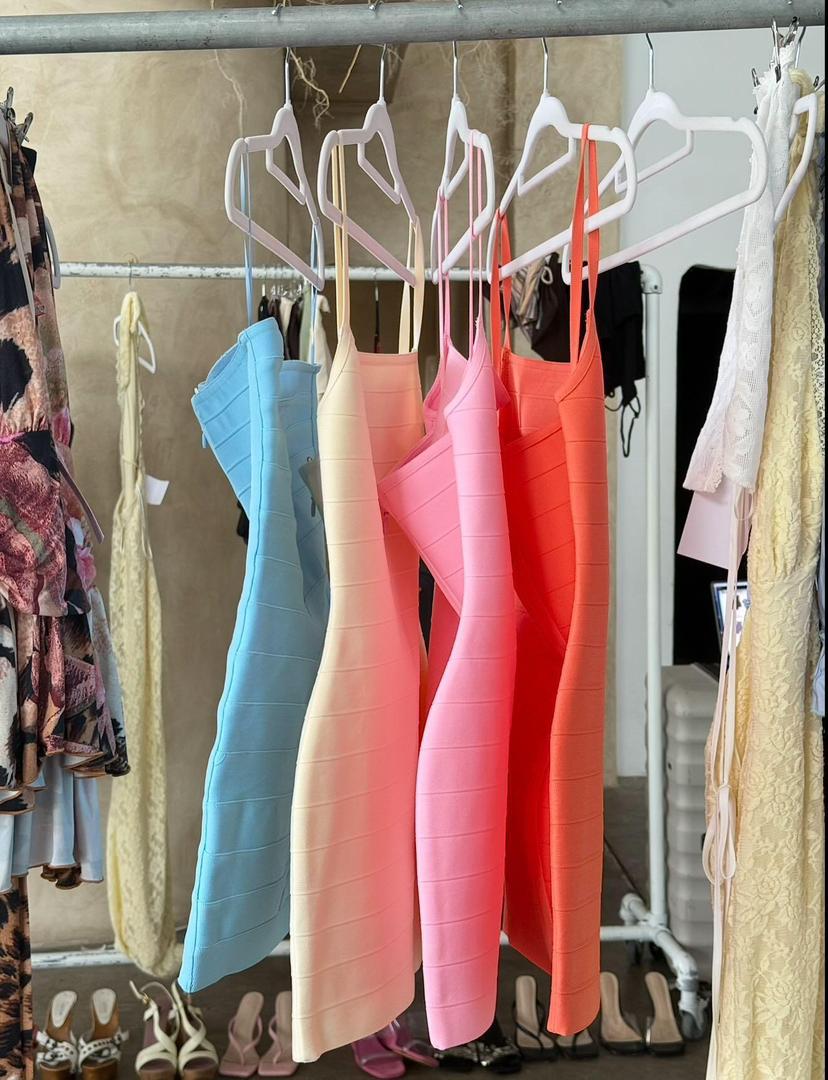 Sculpted Bodycon Mini Dress