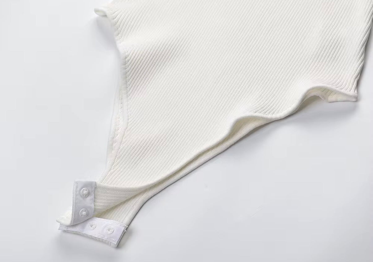 Ivory Lace Whisper Bodysuit
