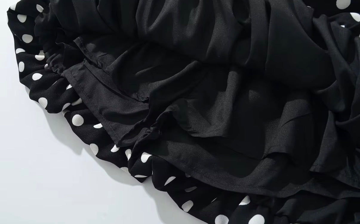 Polka Charm Skort Set