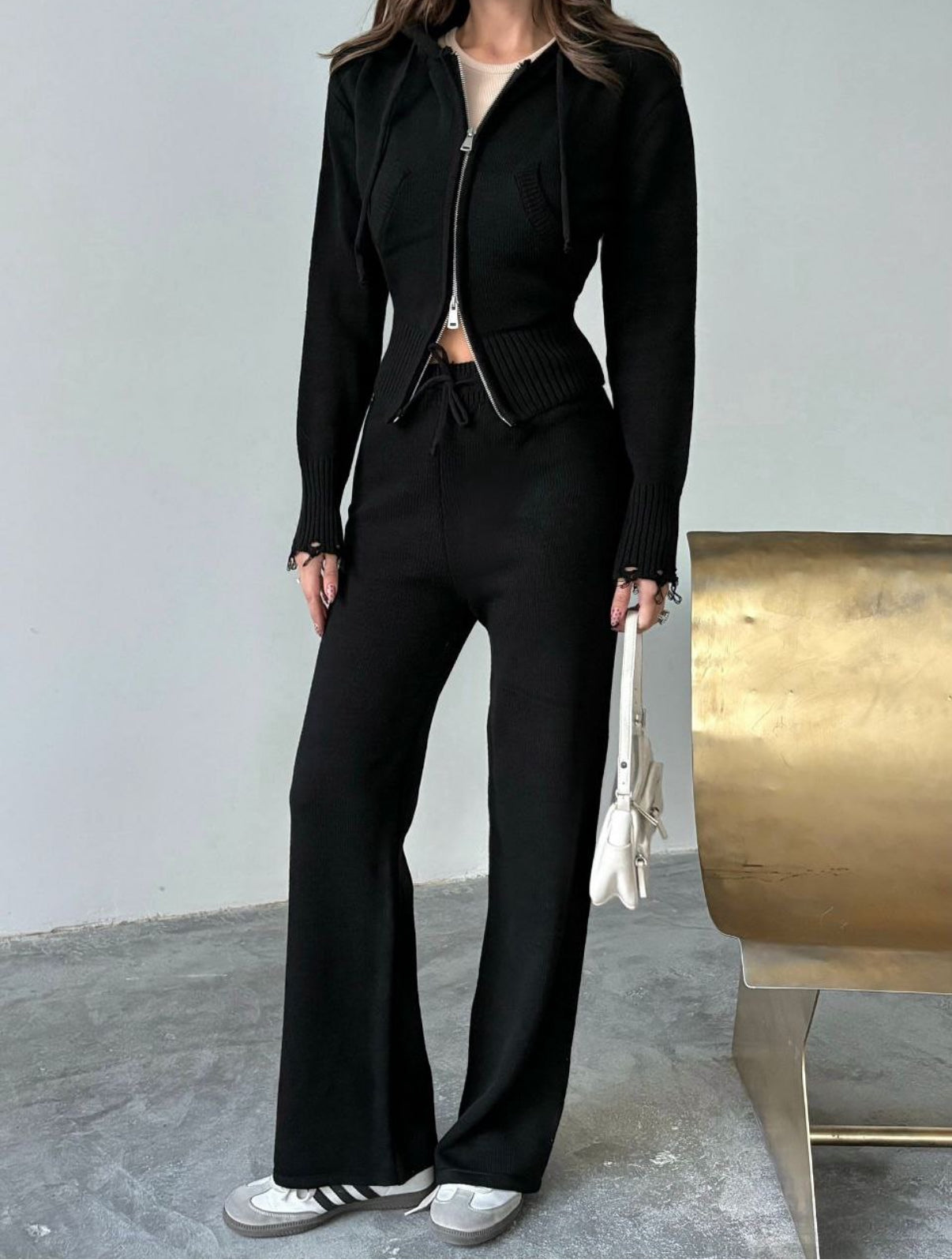 Soft Stretch Hoodie Co-Ord