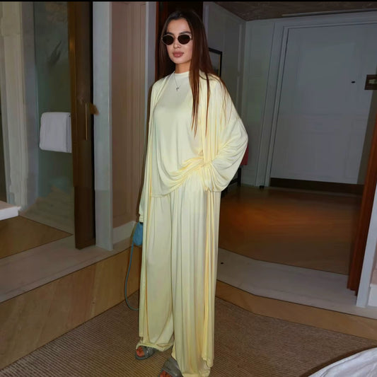 Serene Flow Abaya Set