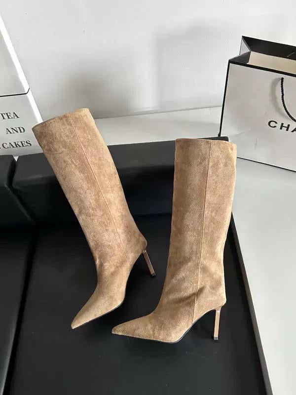 The Luxe Pointed Stiletto Boots