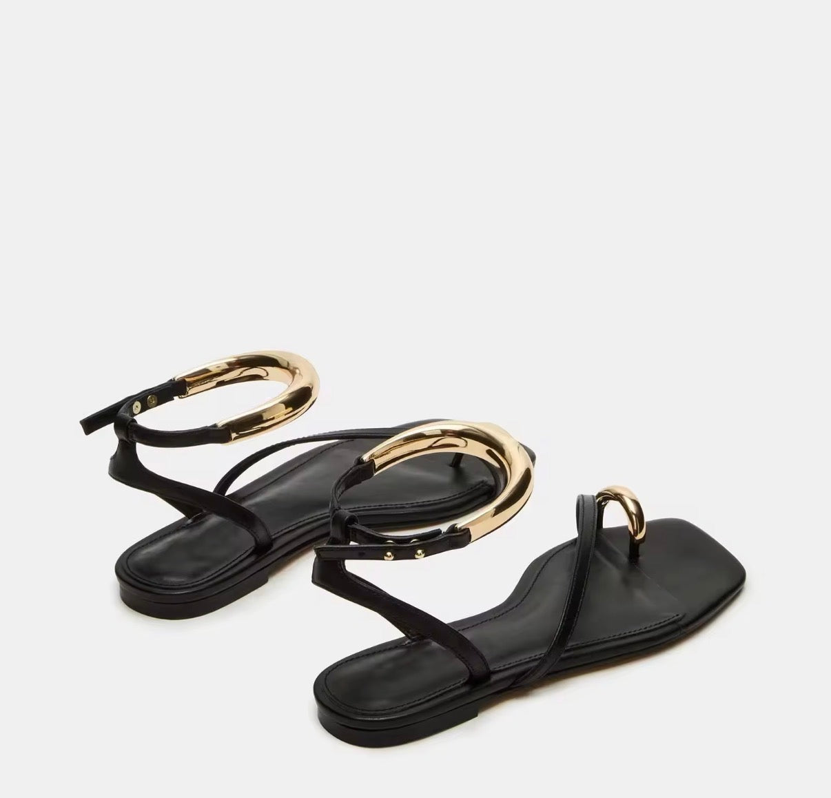Golden Ring Sandals