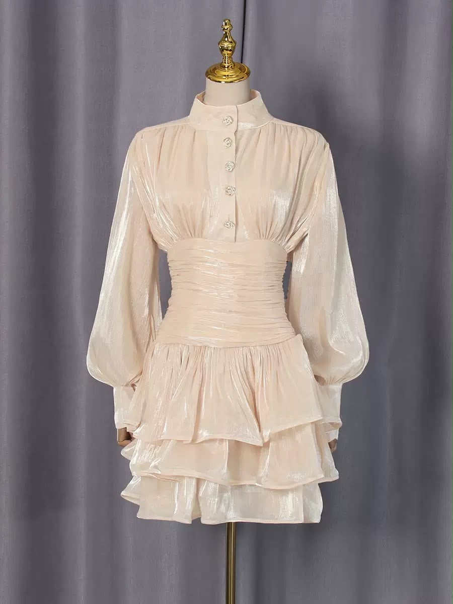 Roselle Ruffle Mini Dress