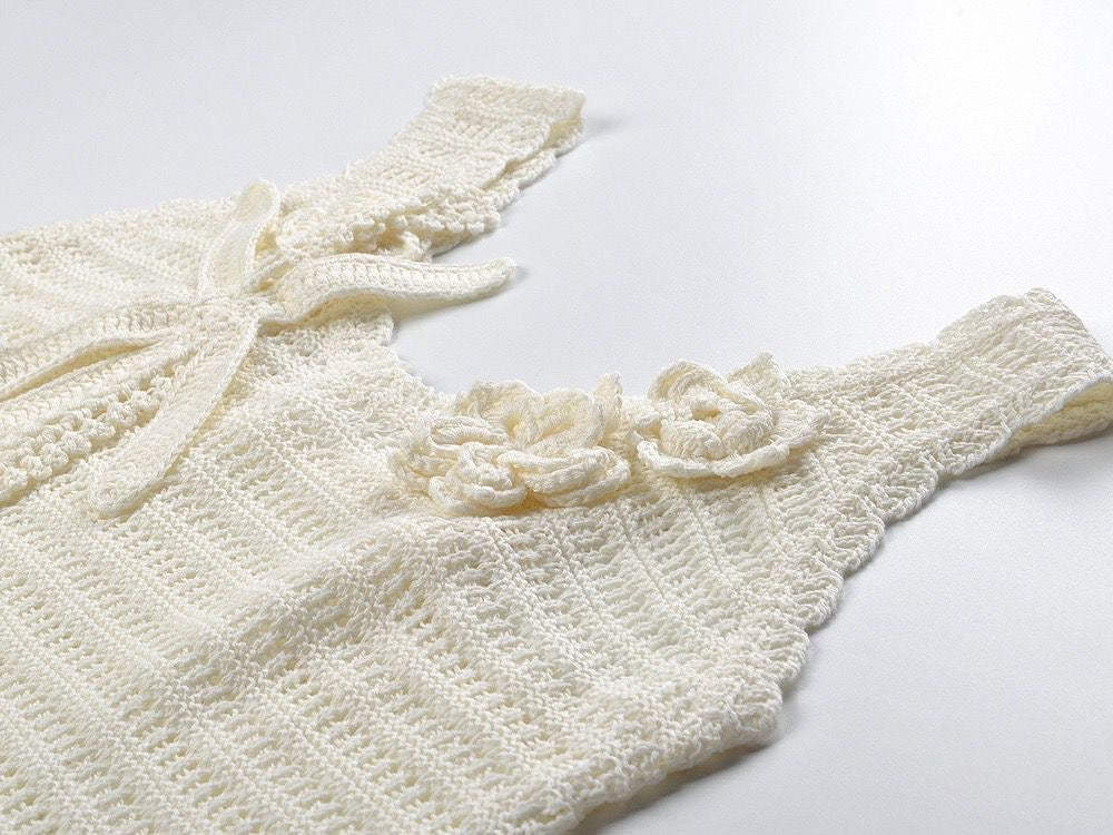 Daisy Petal Knit Top