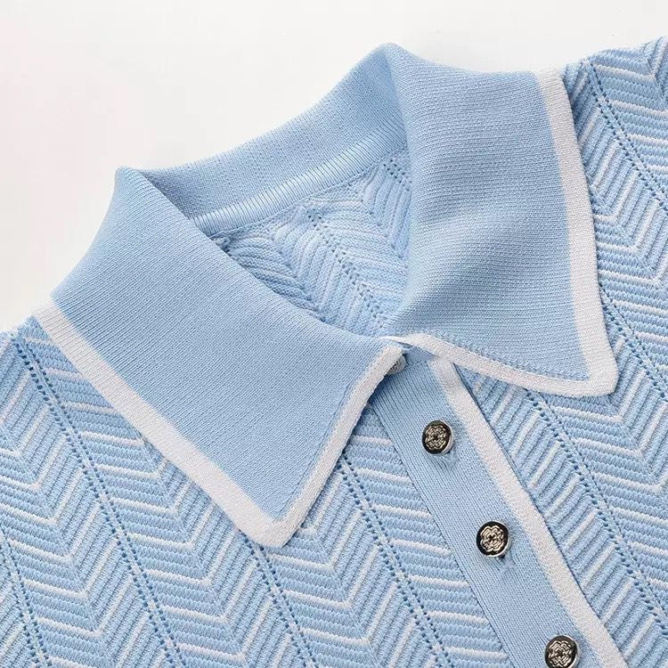 Azure Breeze Polo